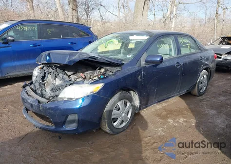 2013 Toyota Corolla L from USA, damaged, VIN 5YFBU4EE2DP188444